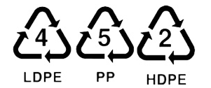 LDPE PP HDPE
